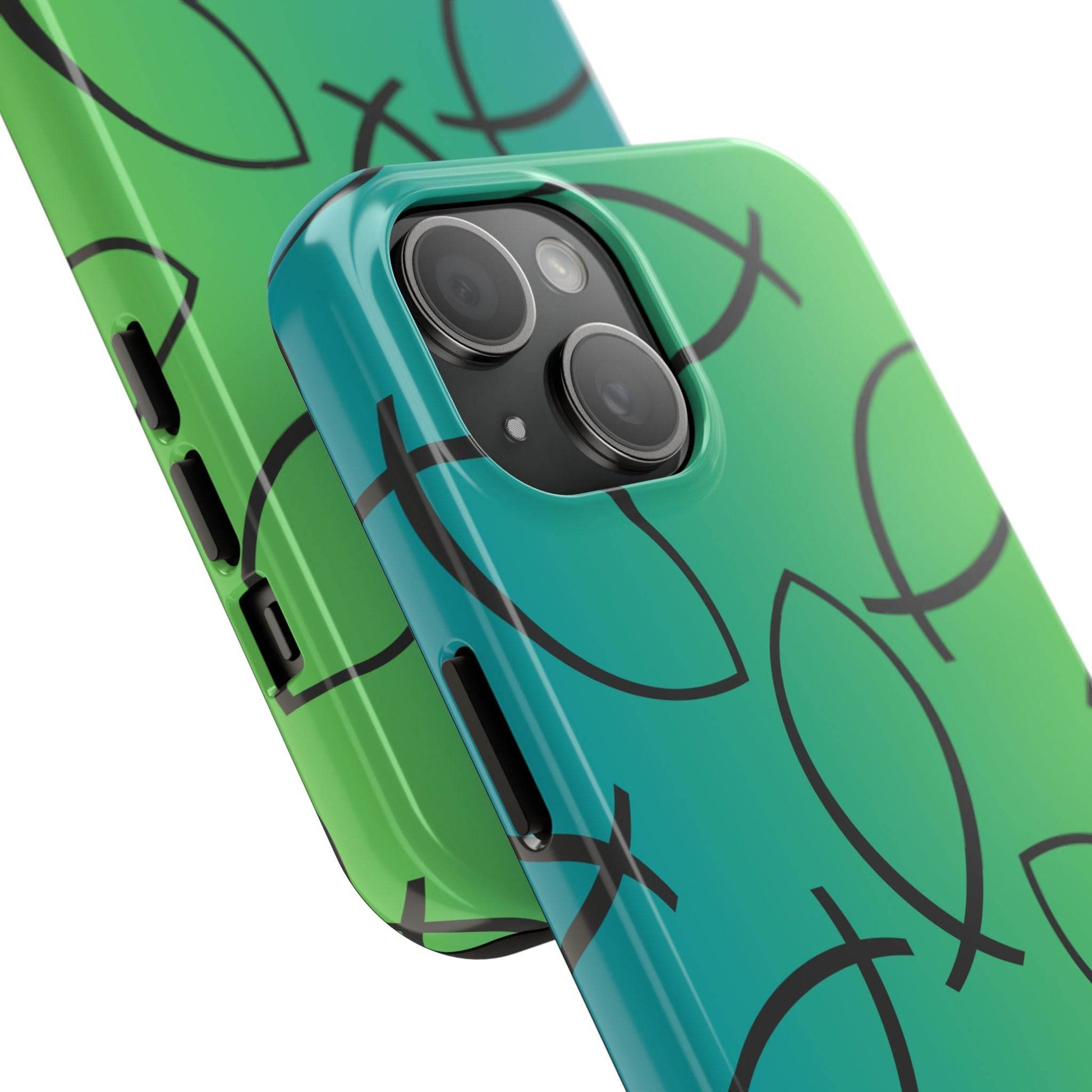 Go and Make Disciples Phone Case – Teal Green Gradient - Harmony + Hope