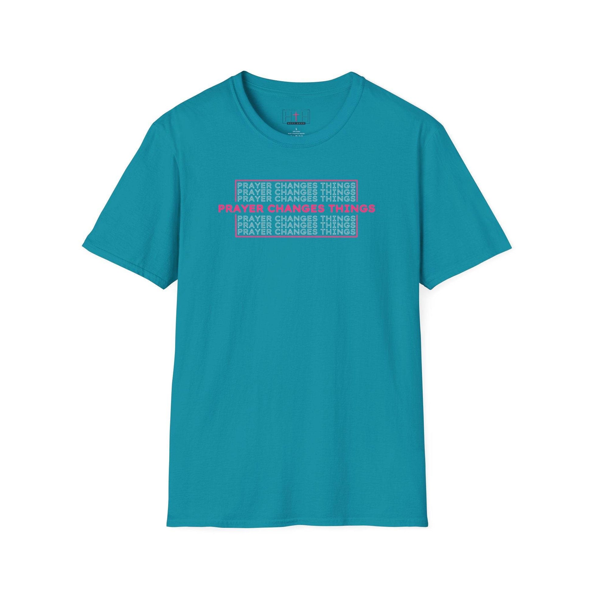 Vintage Wash: Prayer Changes Things T-Shirt - Harmony + Hope