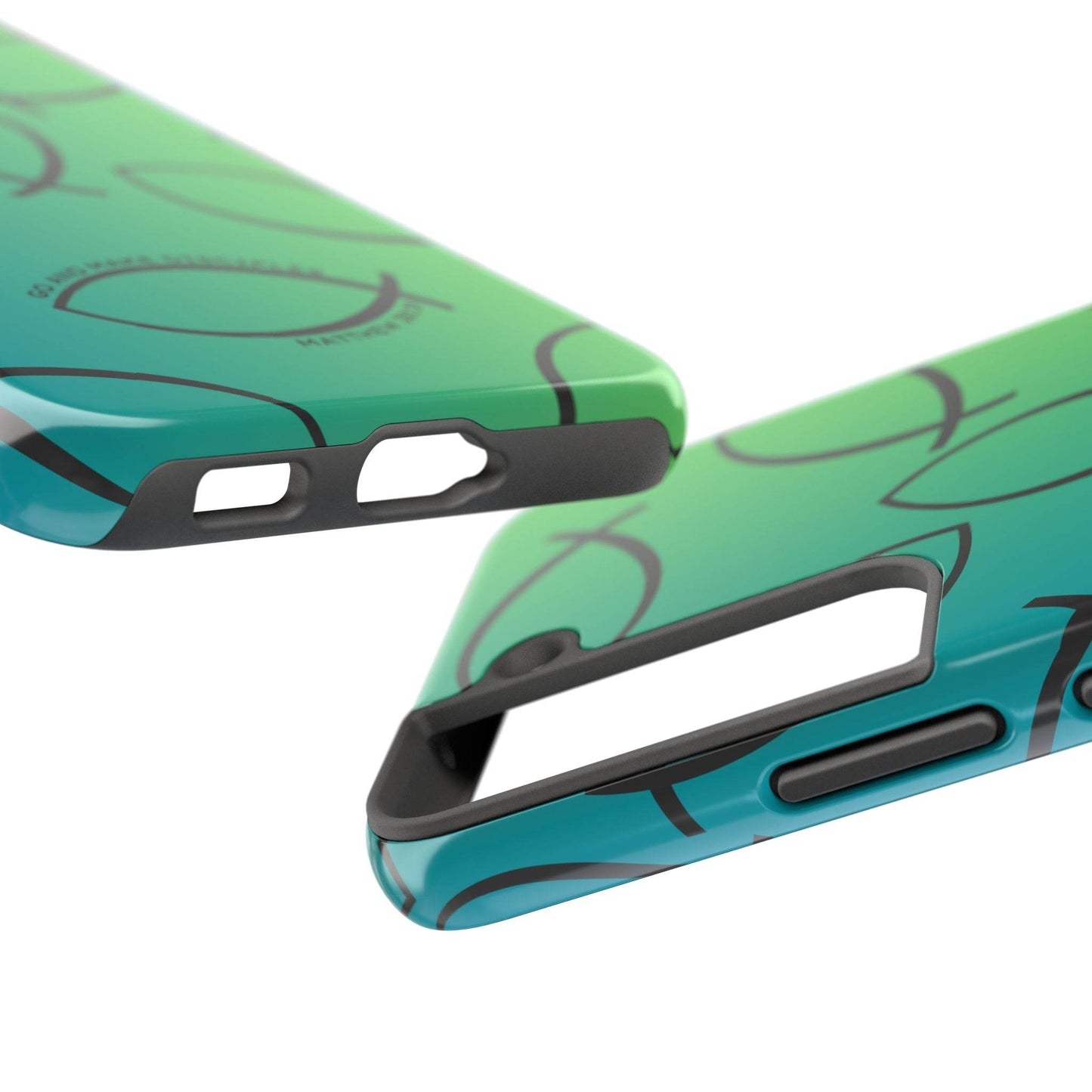 Go and Make Disciples Phone Case – Teal Green Gradient - Harmony + Hope