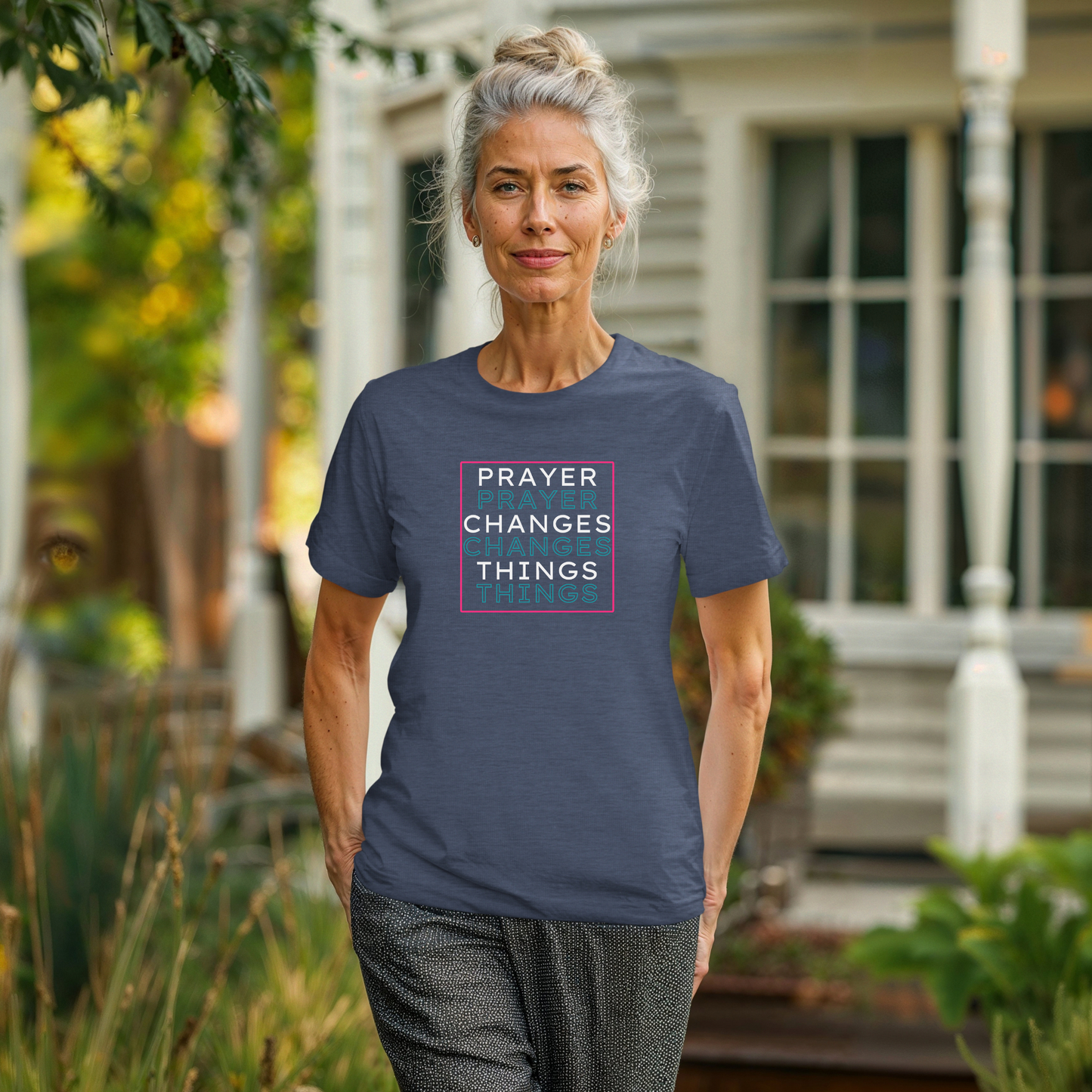 Pray Boldly "Prayer Changes Things" - Inspirational Unisex T-Shirt