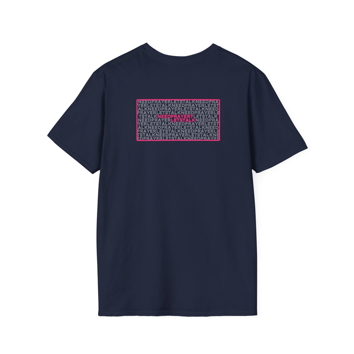 Word Cloud Design "Prayer Changes Things" - Inspirational Unisex T-Shirt