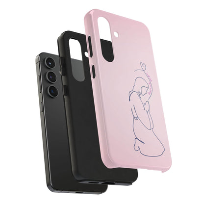Before I Scroll, I Will Seek Phone Case – Light Pink Christian Cover - Harmony + Hope