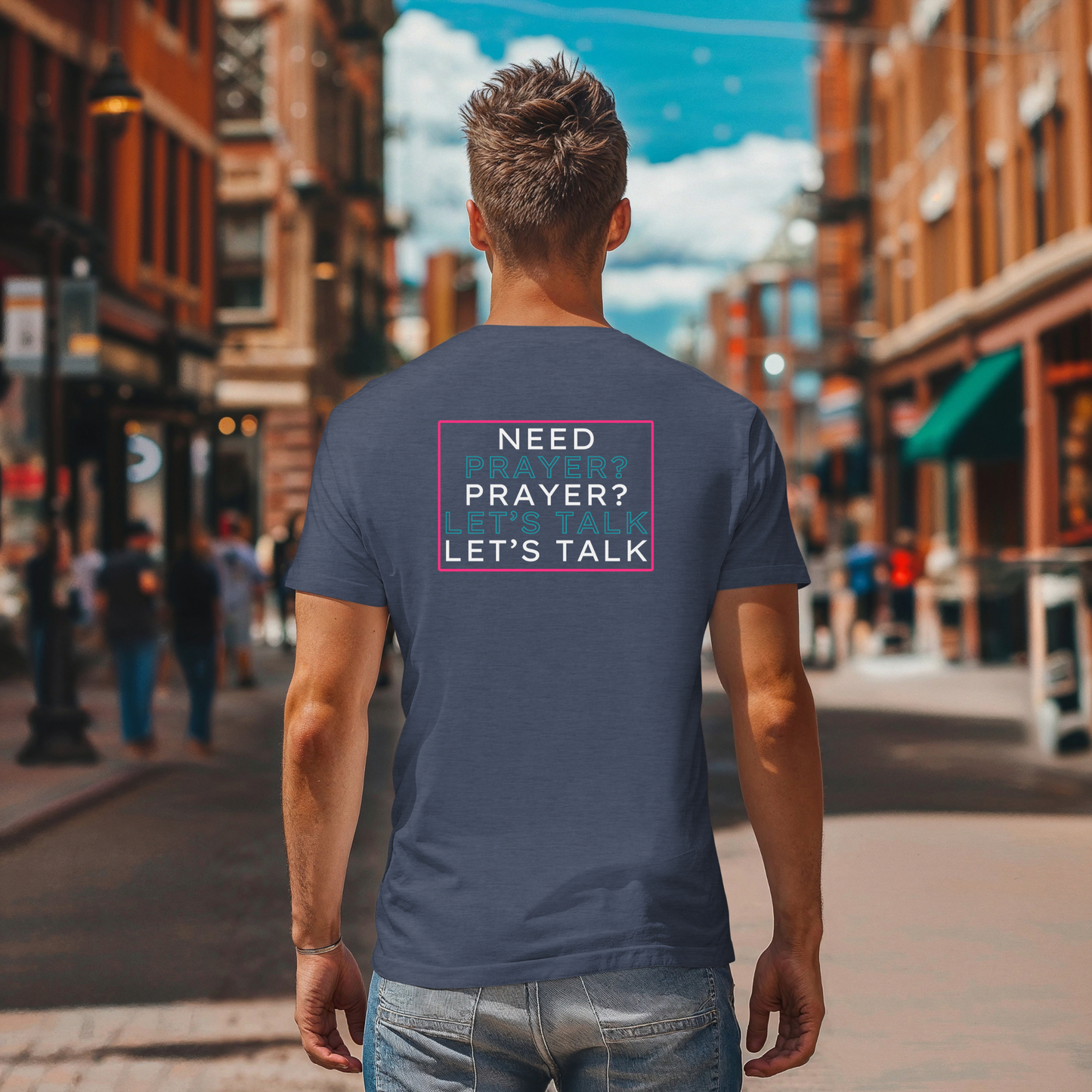 Pray Boldly "Prayer Changes Things" - Inspirational Unisex T-Shirt