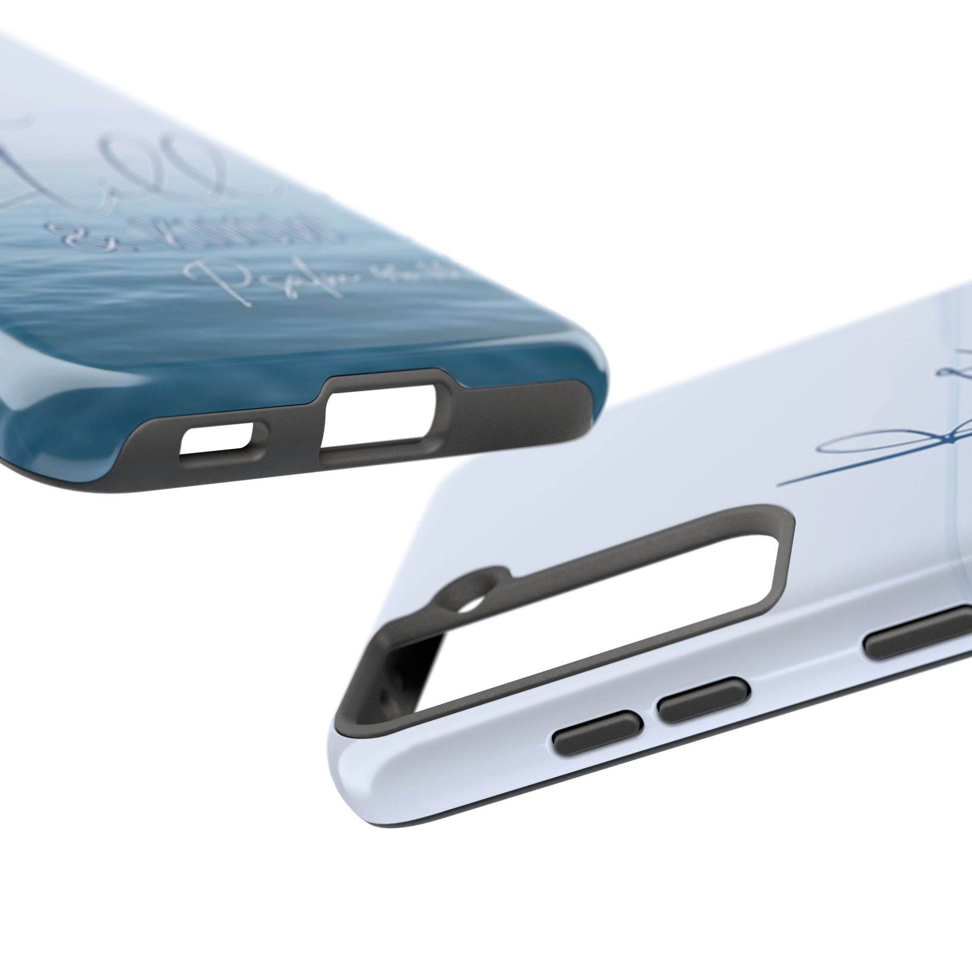 Stillness & Strength Phone Case – Psalm 46:10 Scripture Design - Harmony + Hope