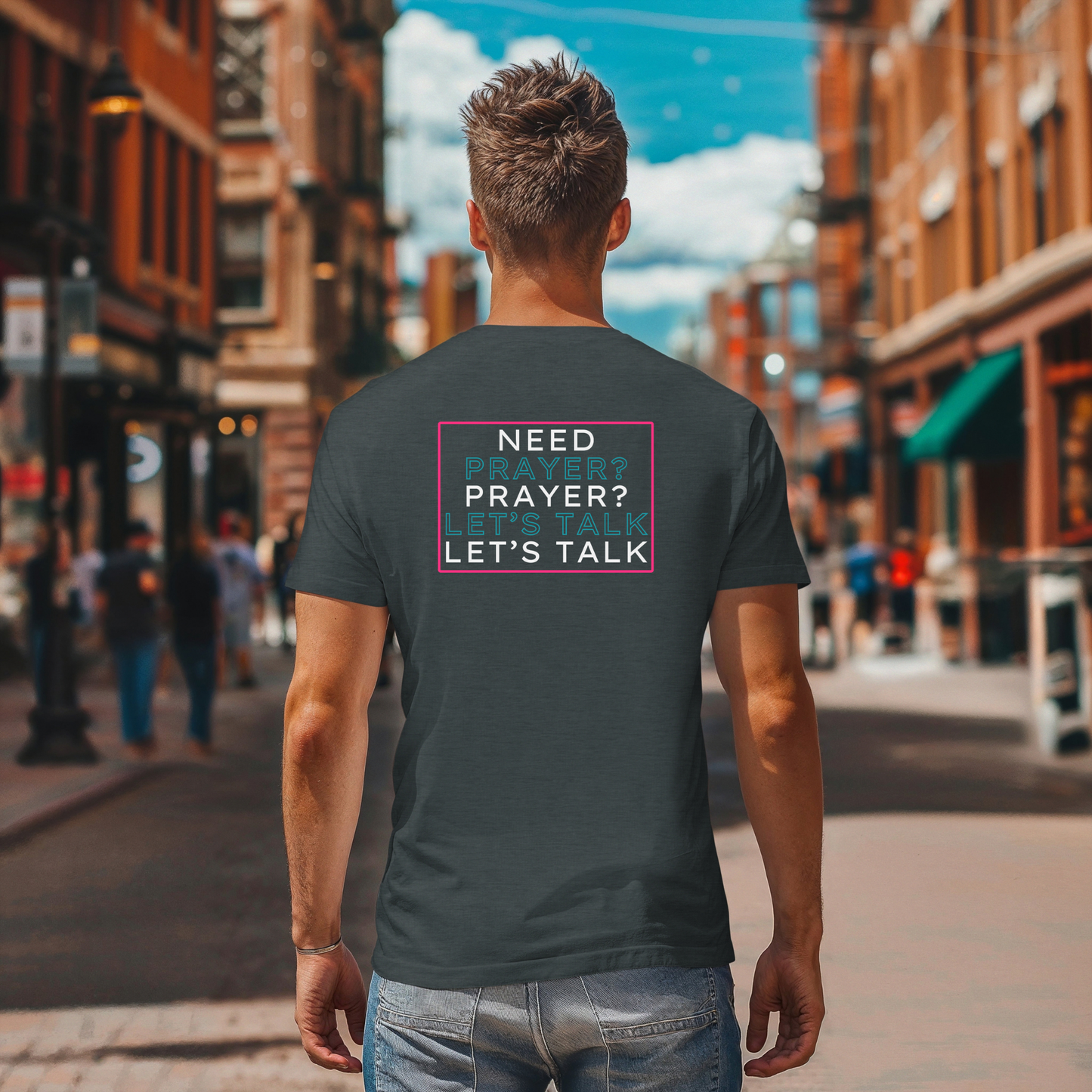 Pray Boldly "Prayer Changes Things" - Inspirational Unisex T-Shirt