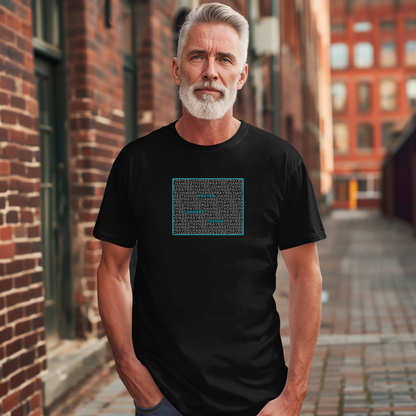 Word Cloud Design "Prayer Changes Things" - Inspirational Unisex T-Shirt