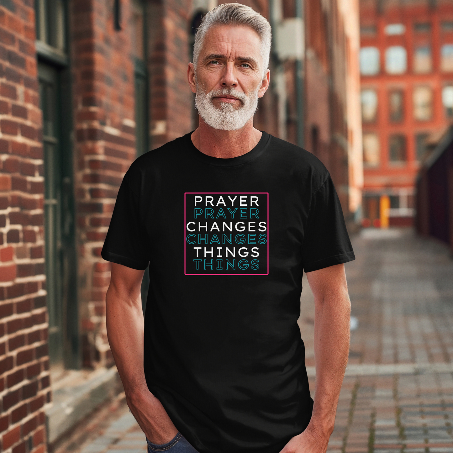Pray Boldly "Prayer Changes Things" - Inspirational Unisex T-Shirt