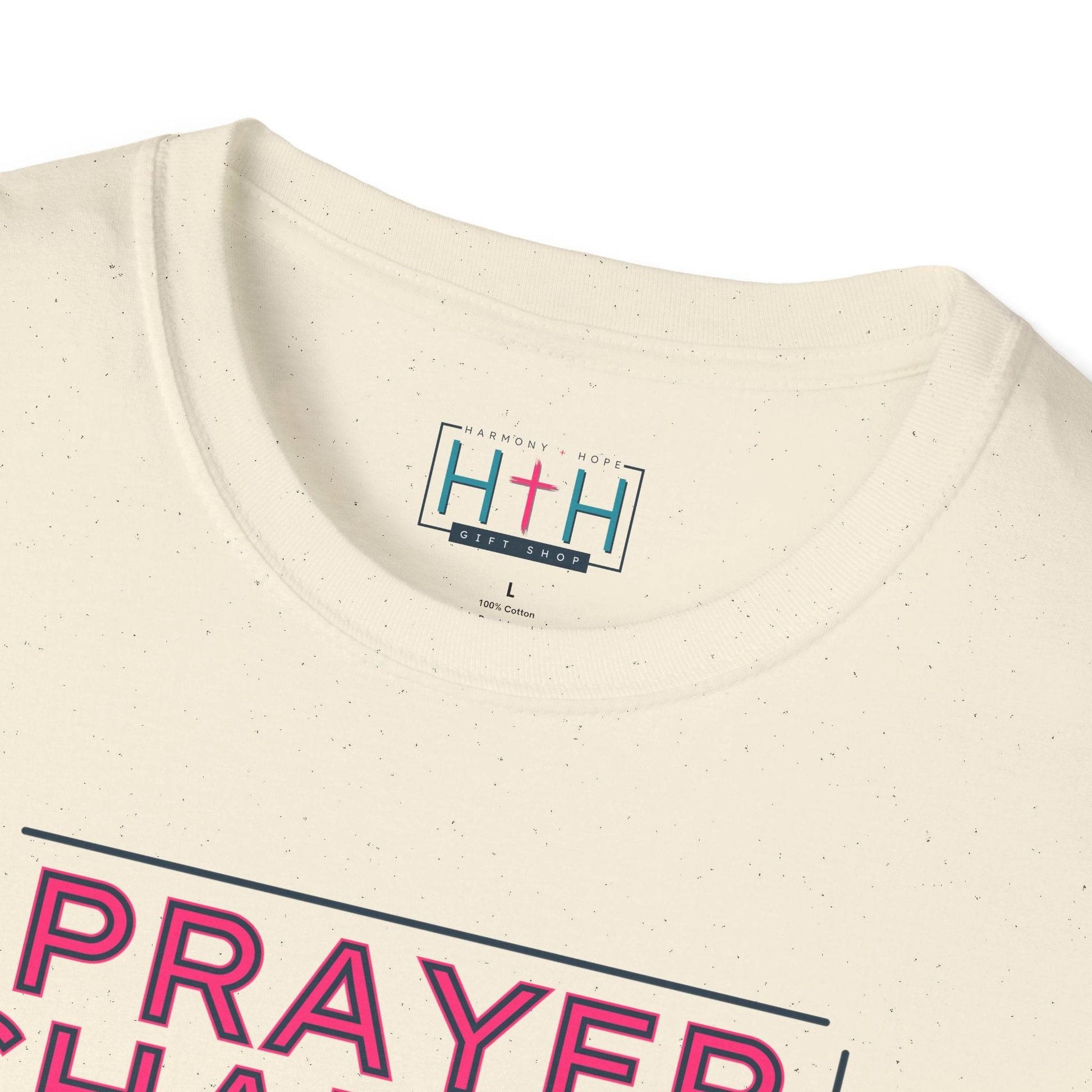 Faith in Motion - Prayer Changes Things Inspirational Unisex T-Shirt - Harmony + Hope