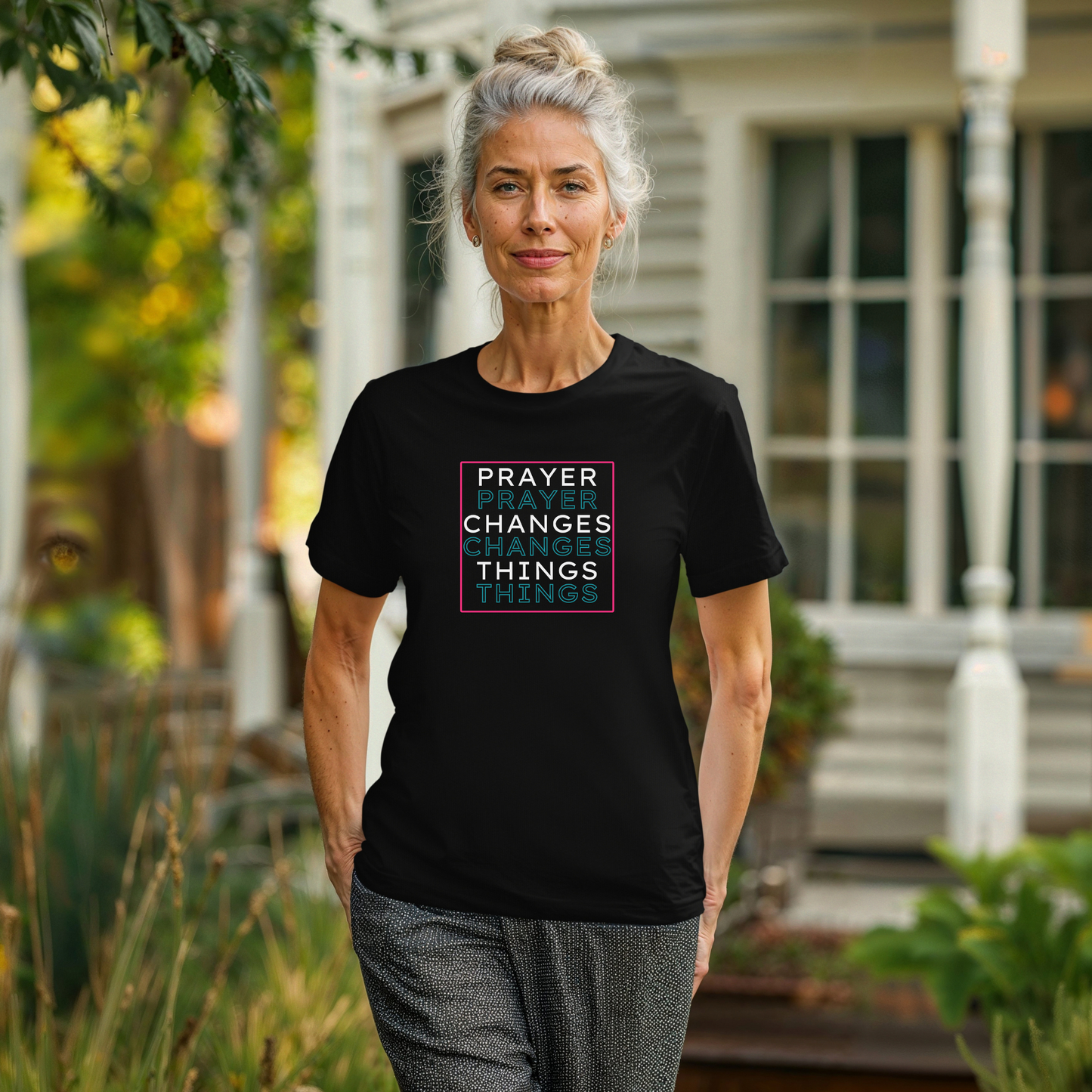Pray Boldly "Prayer Changes Things" - Inspirational Unisex T-Shirt