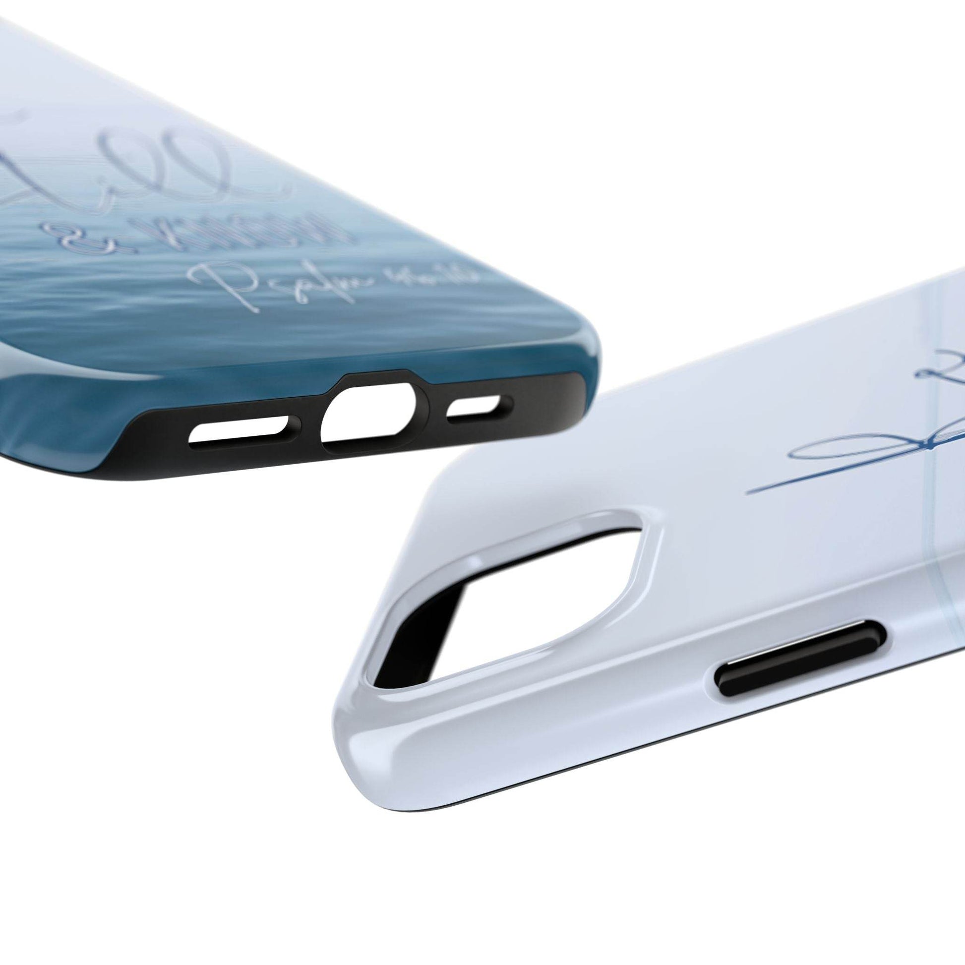 Stillness & Strength Phone Case – Psalm 46:10 Scripture Design - Harmony + Hope