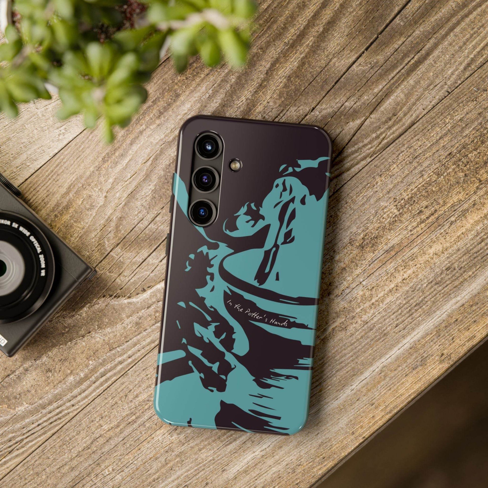 In the Potter’s Hands Phone Case – Abstract Faith Design - Harmony + Hope
