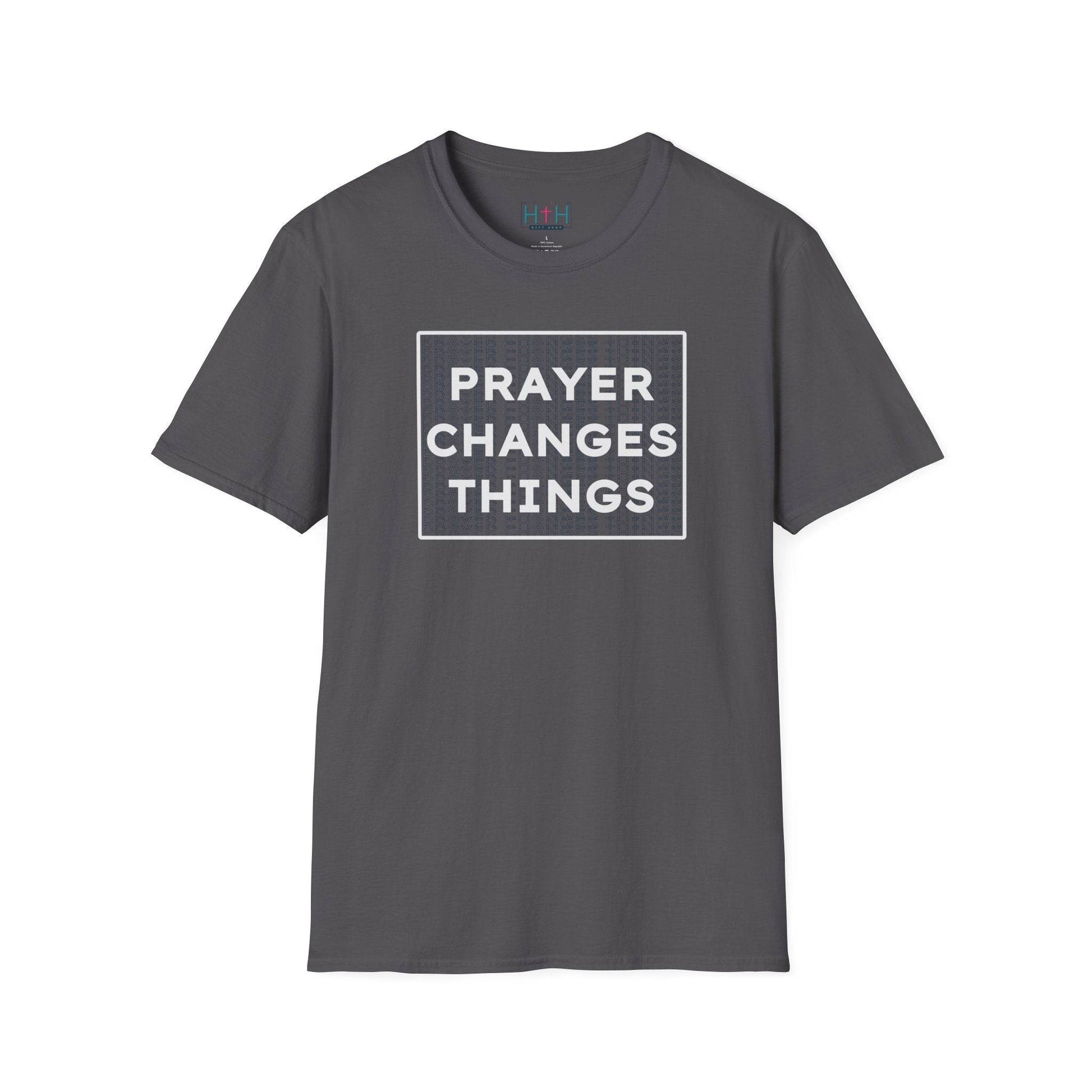 Prayer Changes Things Unisex T-Shirt - Harmony + Hope