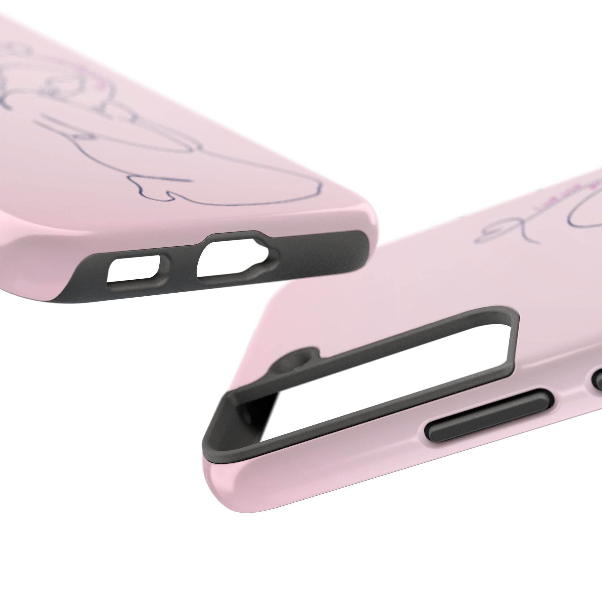 Before I Scroll, I Will Seek Phone Case – Light Pink Christian Cover - Harmony + Hope