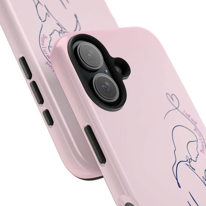 Before I Scroll, I Will Seek Phone Case – Light Pink Christian Cover - Harmony + Hope