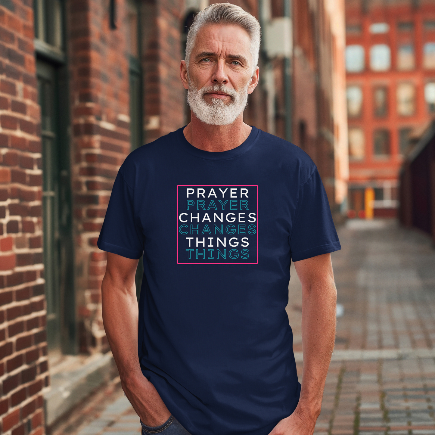 Pray Boldly "Prayer Changes Things" - Inspirational Unisex T-Shirt