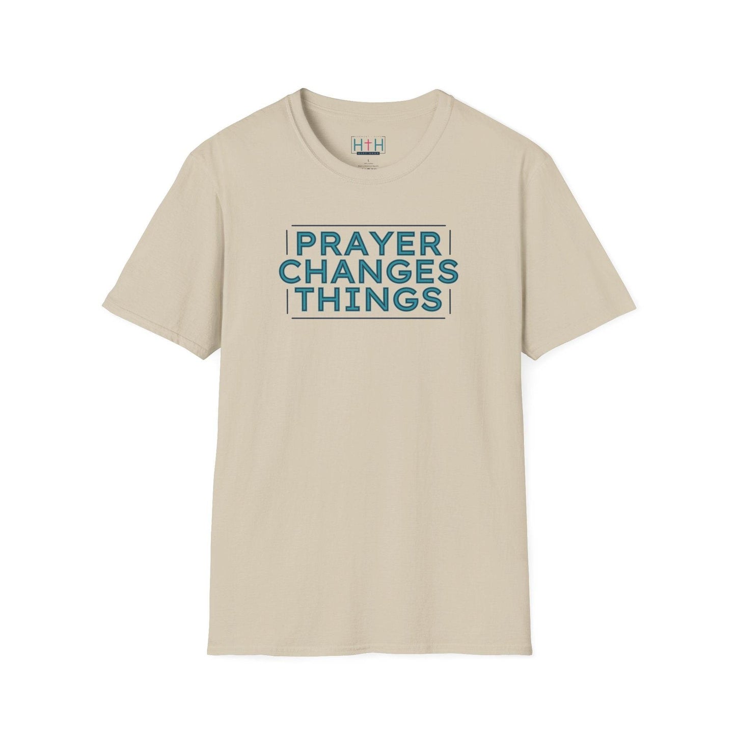 Faith in Motion - Prayer Changes Things Inspirational Unisex T-Shirt - Harmony + Hope