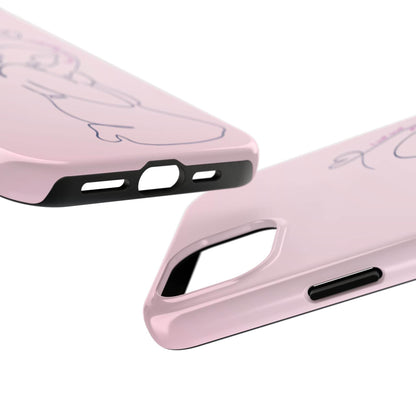 Before I Scroll, I Will Seek Phone Case – Light Pink Christian Cover - Harmony + Hope