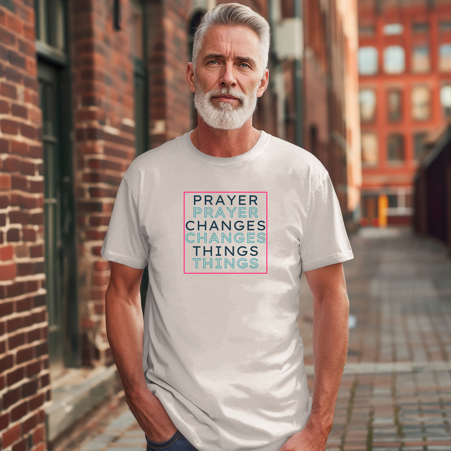 Pray Boldly "Prayer Changes Things" - Inspirational Unisex T-Shirt