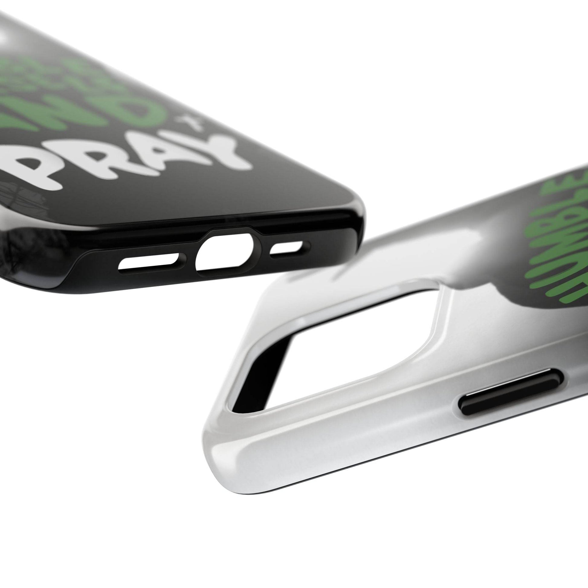 Humble Yourself and Pray Phone Case – Deep Green Faith Design - Harmony + Hope