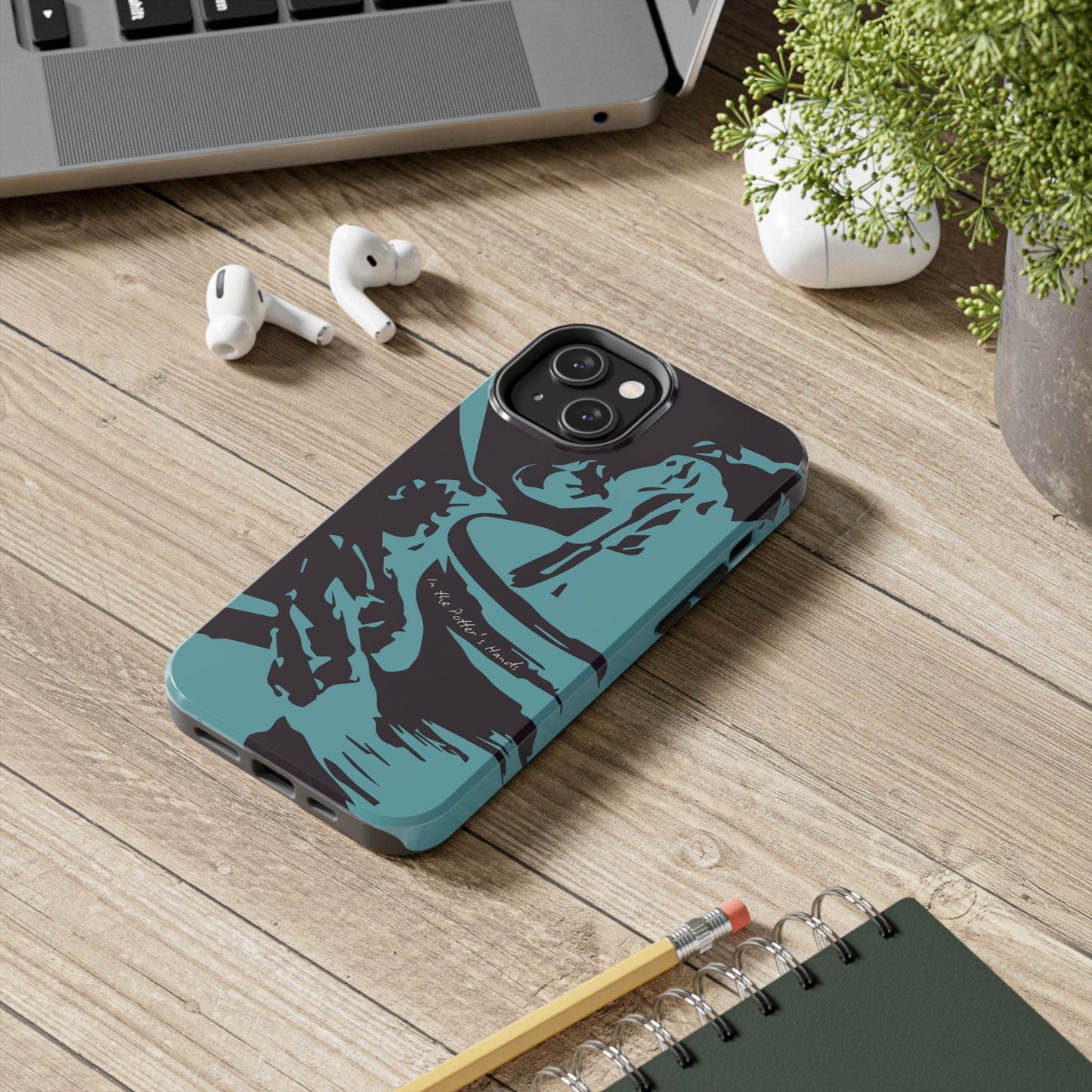 In the Potter’s Hands Phone Case – Abstract Faith Design - Harmony + Hope