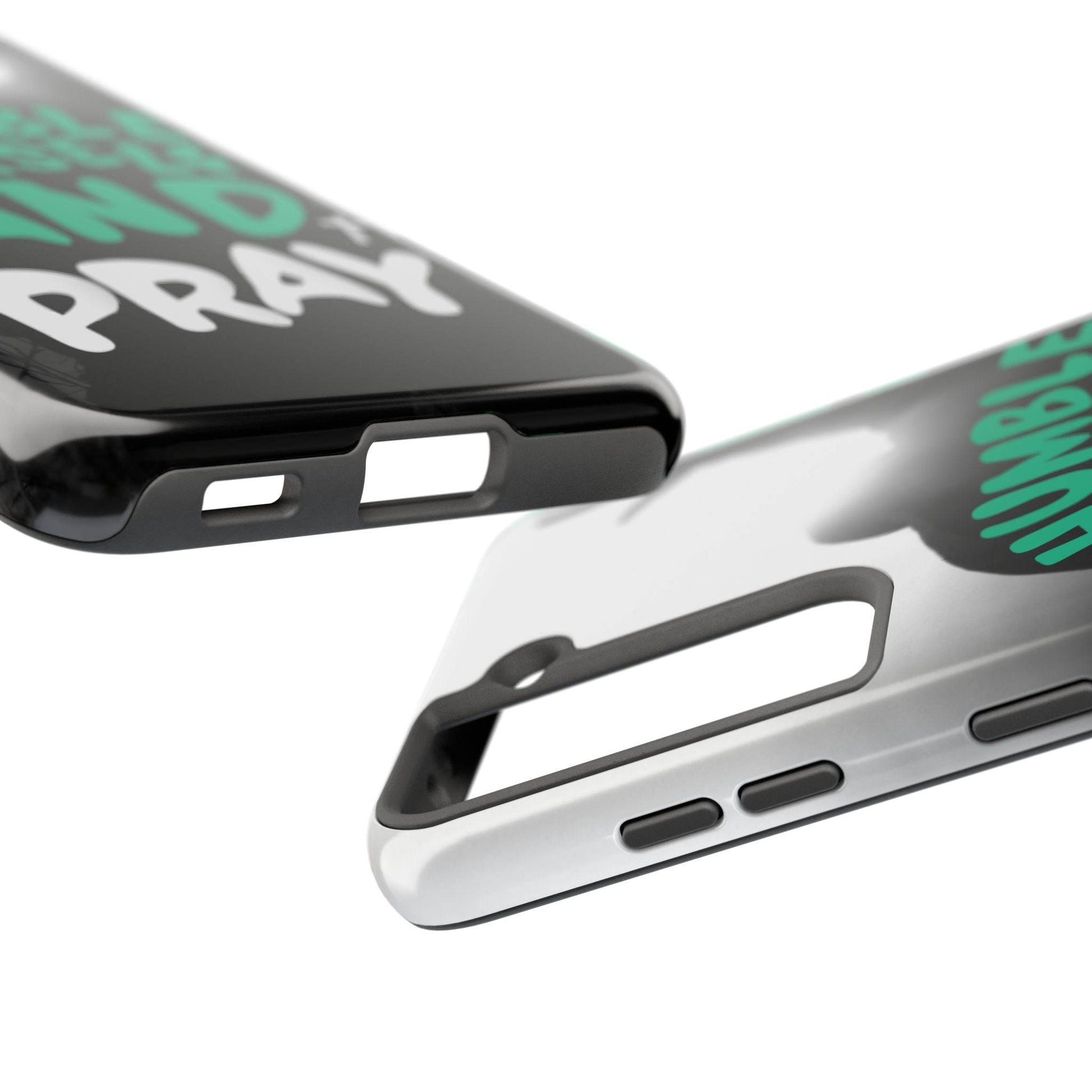 Humble Yourself and Pray Phone Case – Teal Christian Reminder - Harmony + Hope
