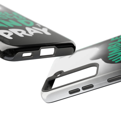 Humble Yourself and Pray Phone Case – Teal Christian Reminder - Harmony + Hope