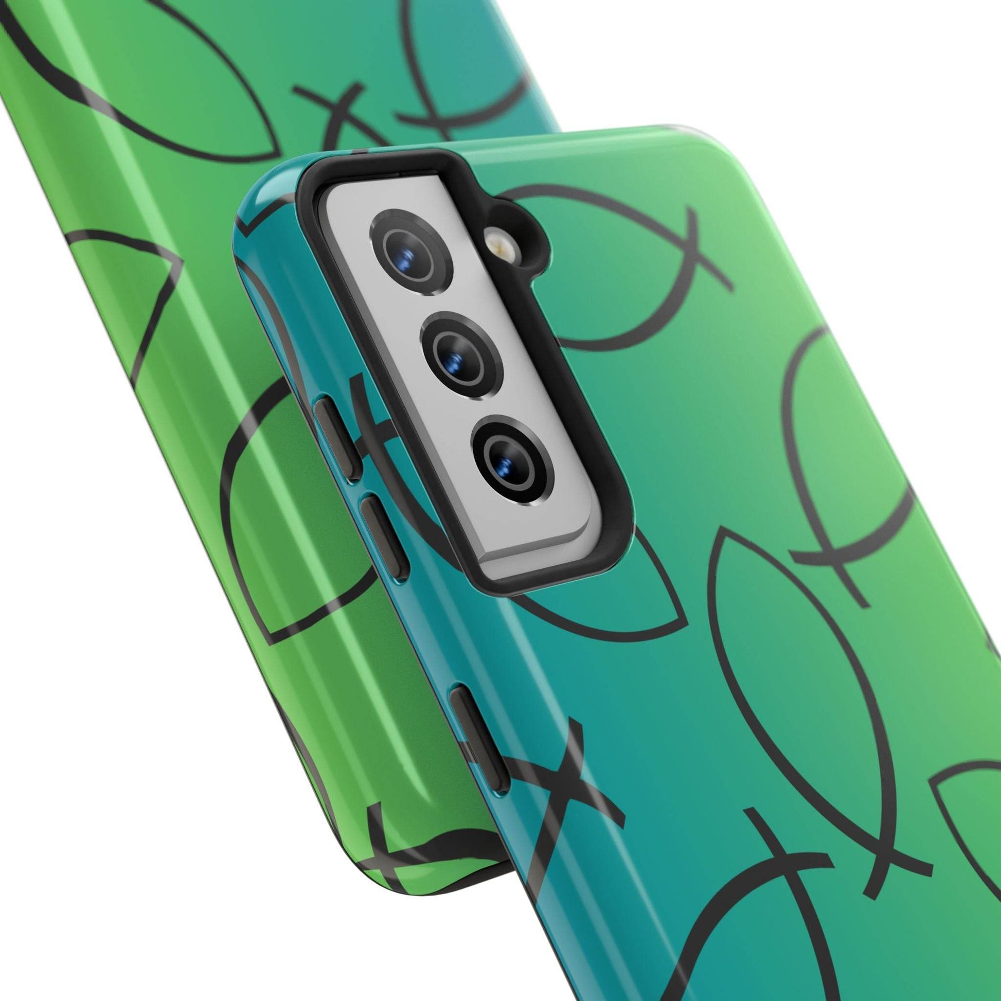 Go and Make Disciples Phone Case – Teal Green Gradient - Harmony + Hope