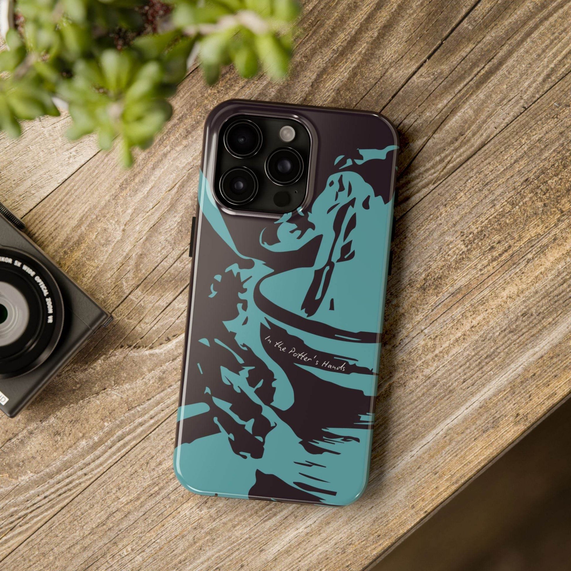 In the Potter’s Hands Phone Case – Abstract Faith Design - Harmony + Hope