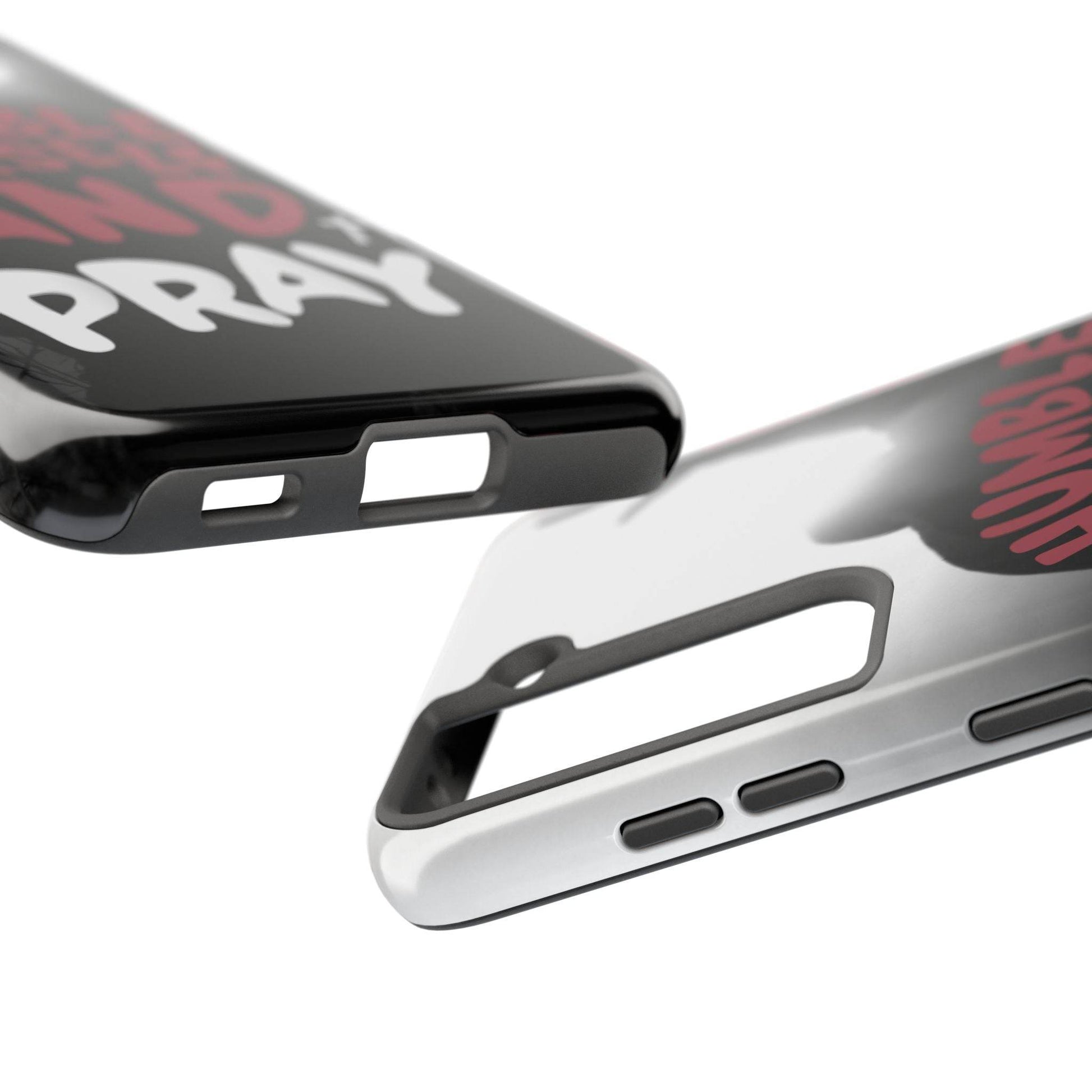 Humble Yourself and Pray Phone Case – Red Statement of Faith - Harmony + Hope