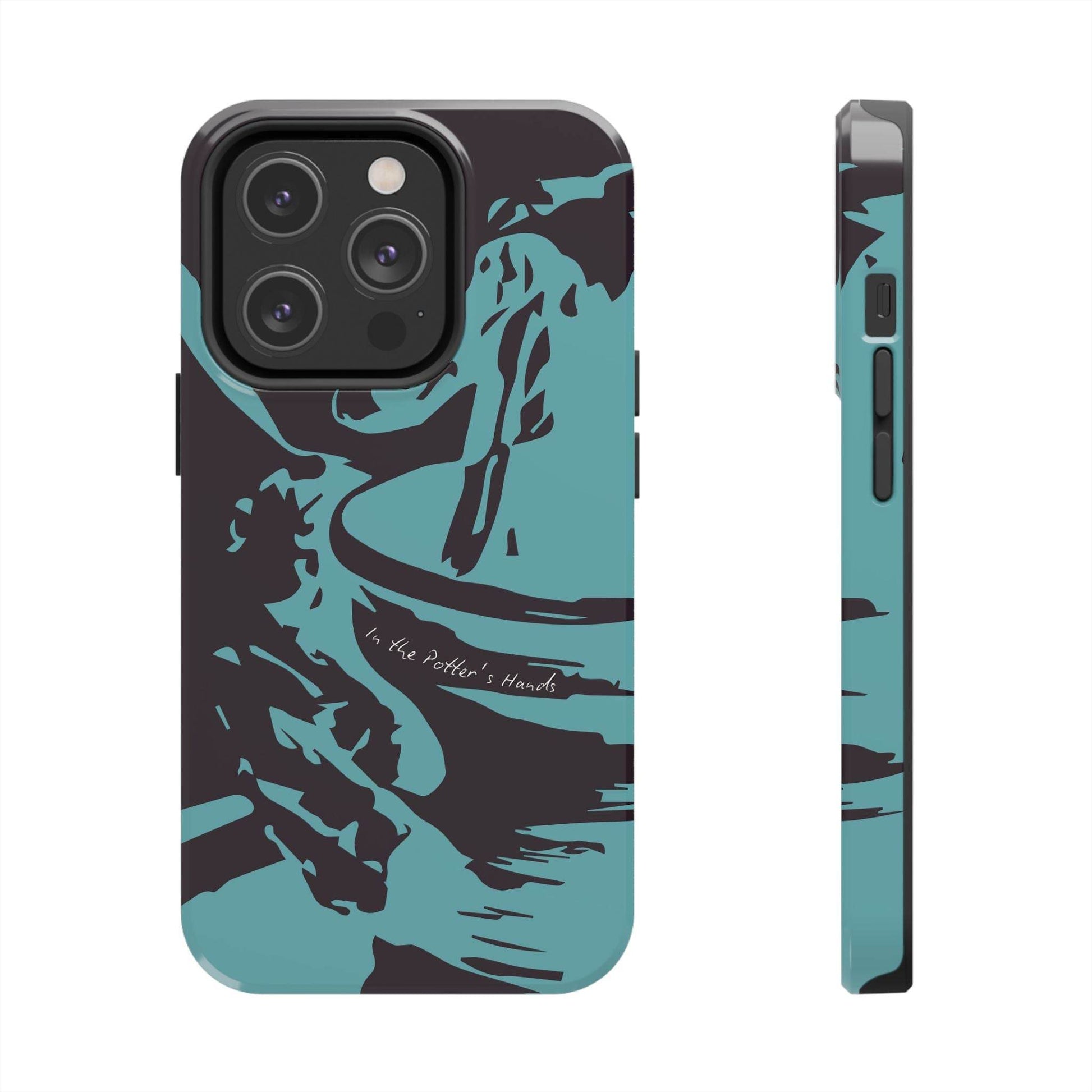 In the Potter’s Hands Phone Case – Abstract Faith Design - Harmony + Hope