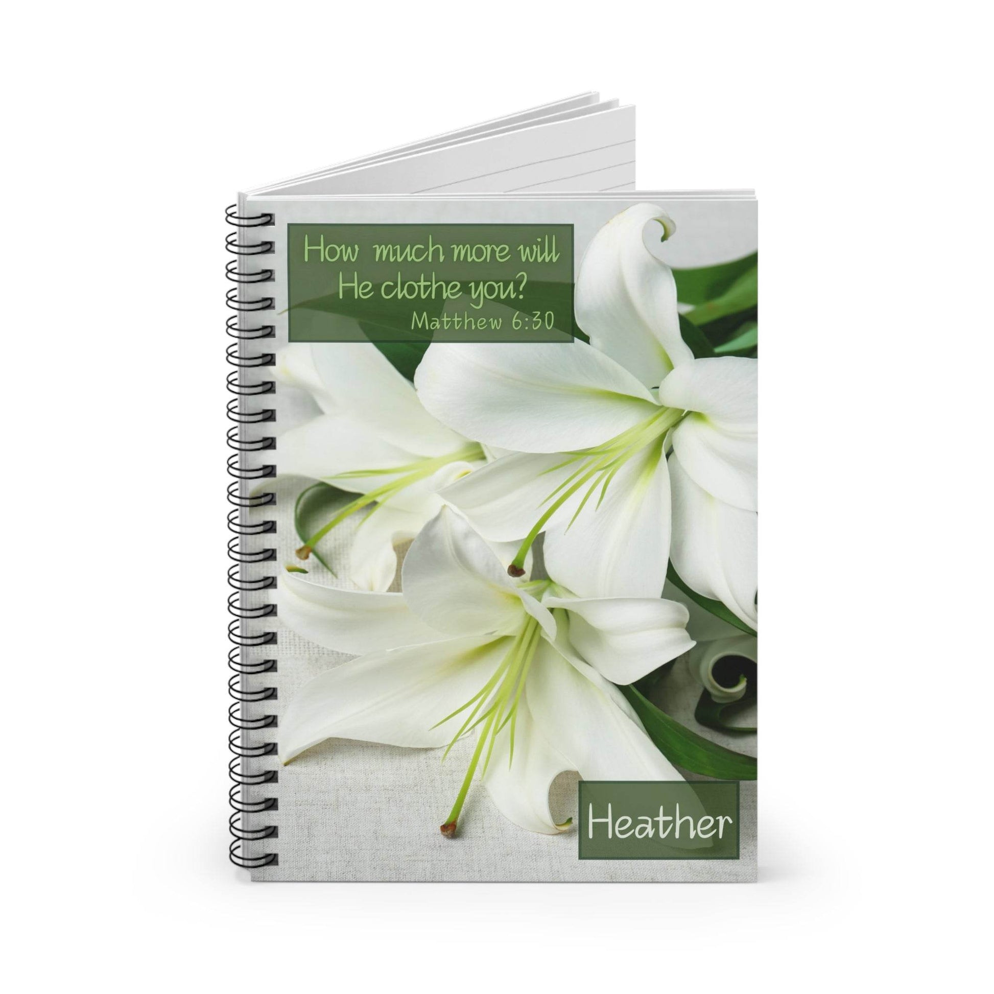Trust a Bloom - Inspirational Spiralbound Journal - Harmony + Hope