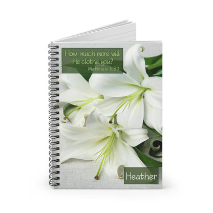 Trust a Bloom - Inspirational Spiralbound Journal - Harmony + Hope