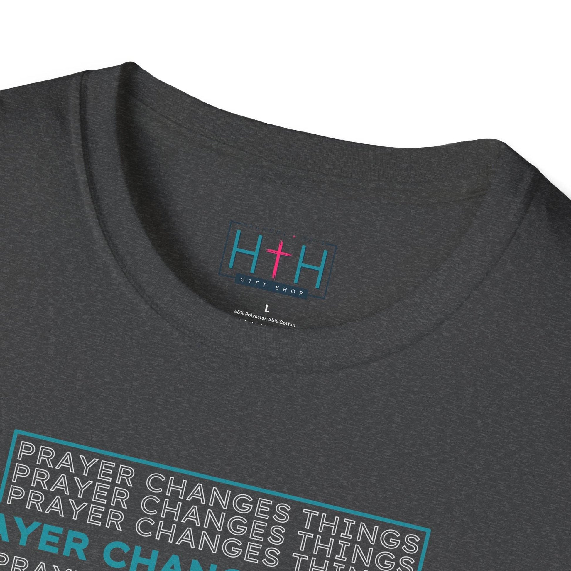 Vintage Wash: Prayer Changes Things T-Shirt - Harmony + Hope