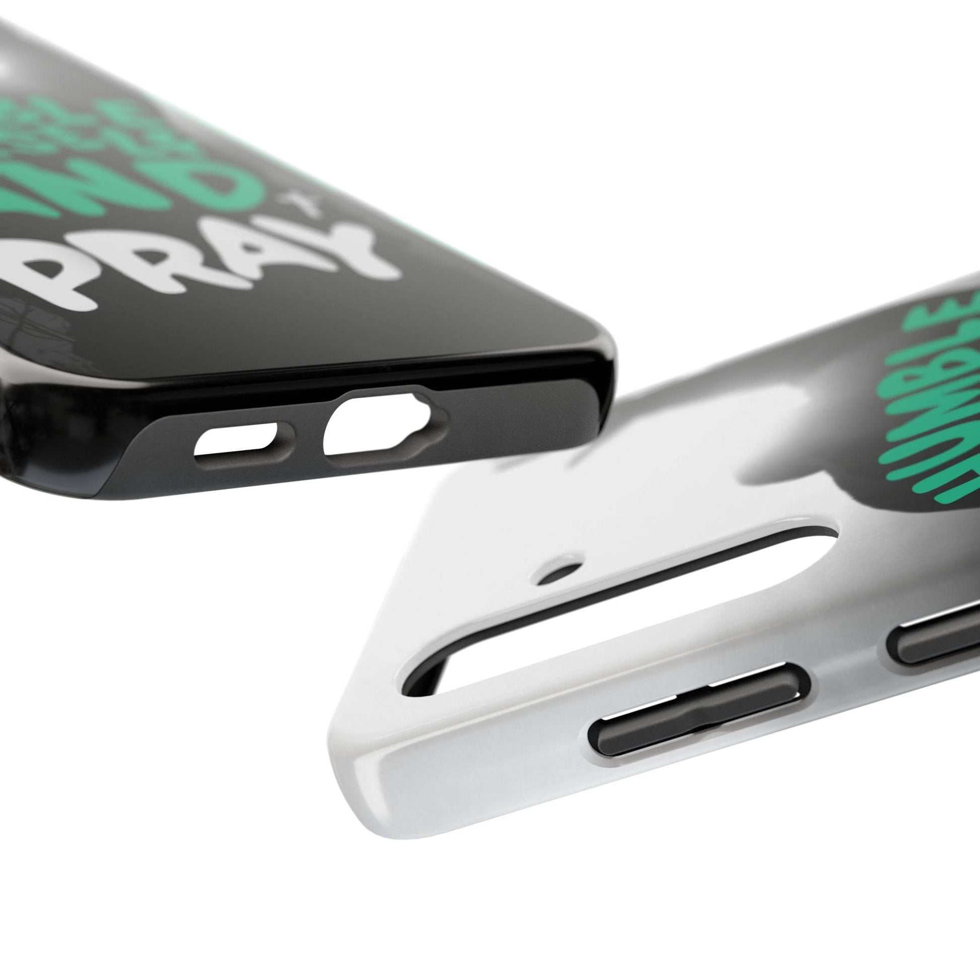 Humble Yourself and Pray Phone Case – Teal Christian Reminder - Harmony + Hope