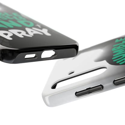 Humble Yourself and Pray Phone Case – Teal Christian Reminder - Harmony + Hope