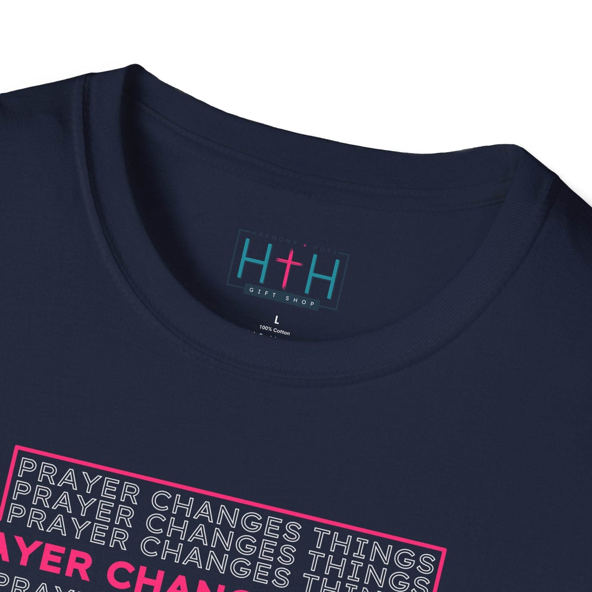 Vintage Wash: Prayer Changes Things T-Shirt - Harmony + Hope