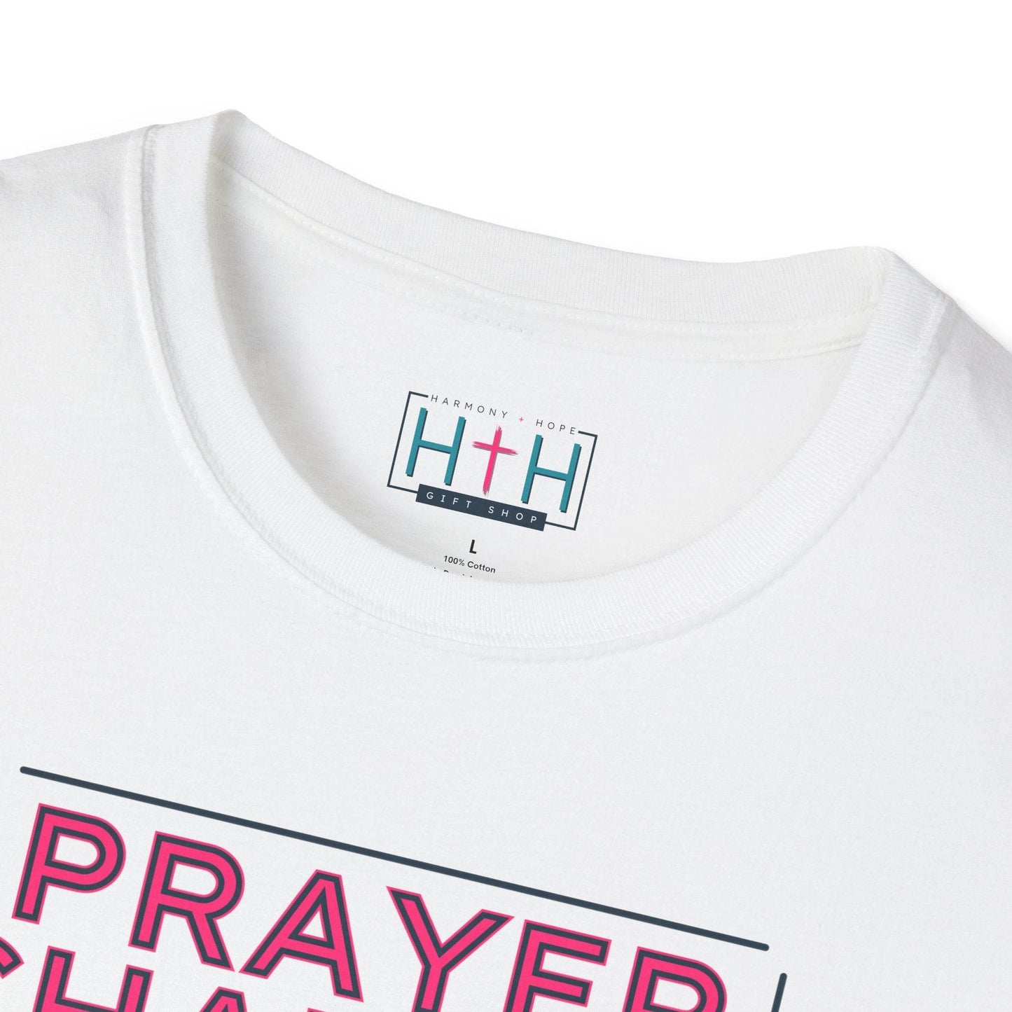 Faith in Motion - Prayer Changes Things Inspirational Unisex T-Shirt - Harmony + Hope