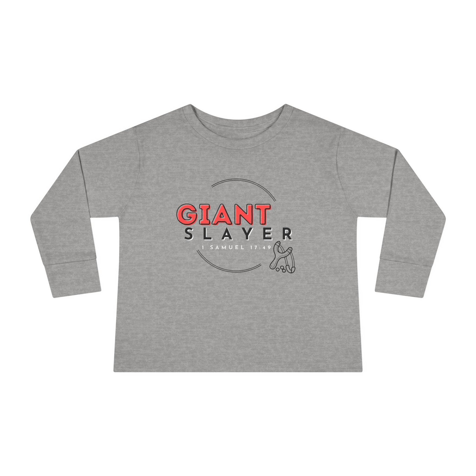 Giant Slayer Kids Shirt - Christian Apparel for Little Warriors - Harmony + Hope