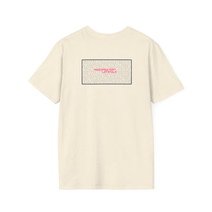 Word Cloud Design "Prayer Changes Things" - Inspirational Unisex T-Shirt