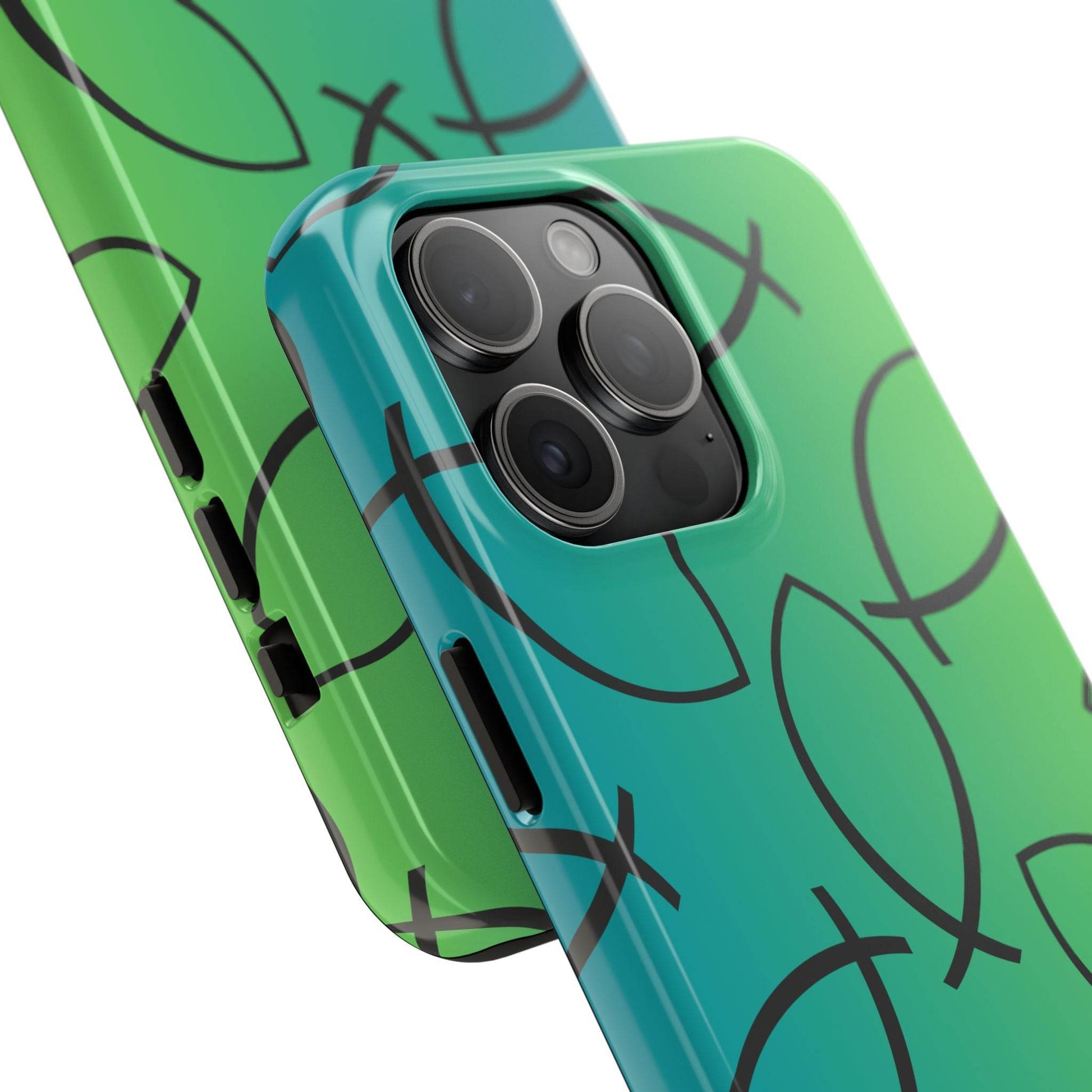 Go and Make Disciples Phone Case – Teal Green Gradient - Harmony + Hope