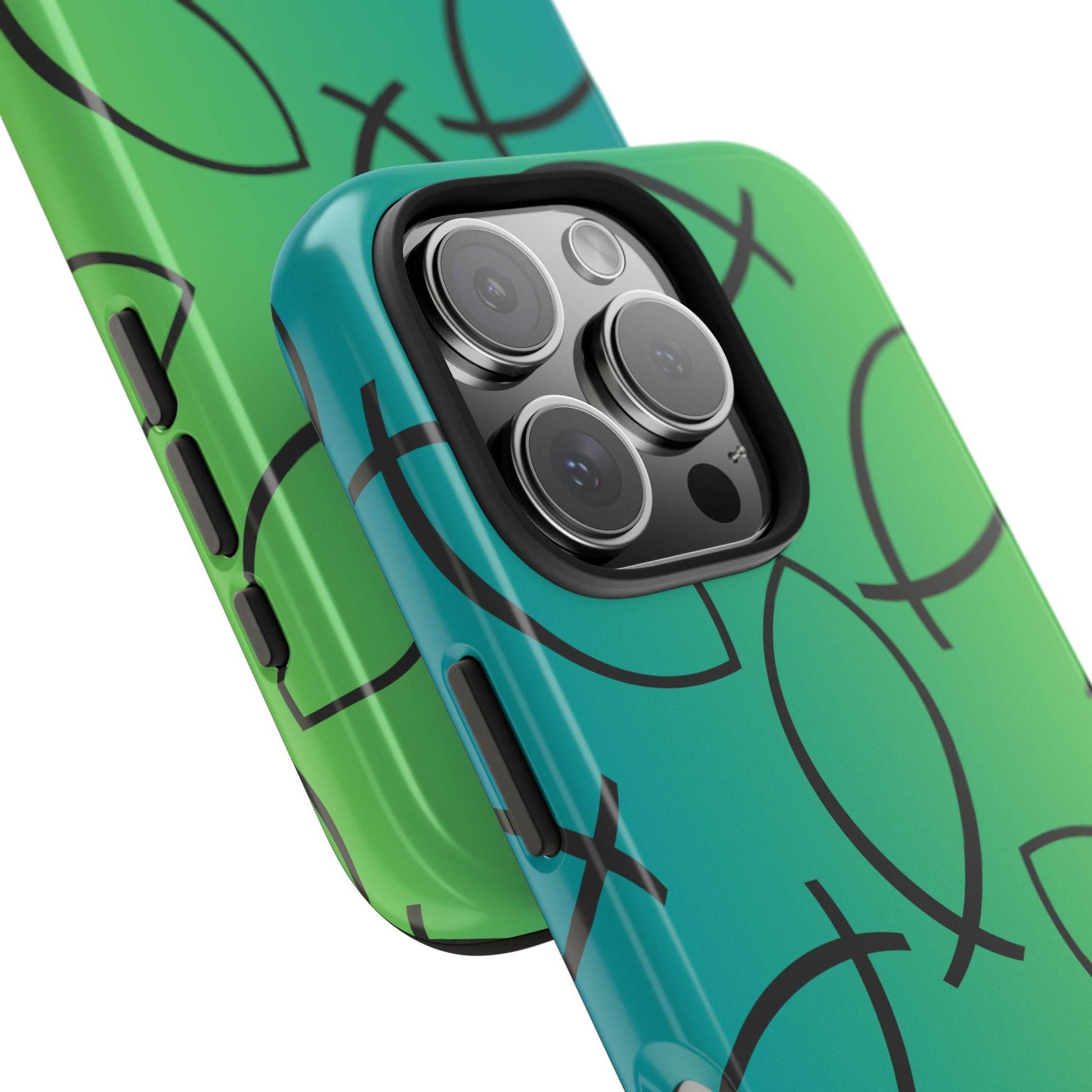 Go and Make Disciples Phone Case – Teal Green Gradient - Harmony + Hope