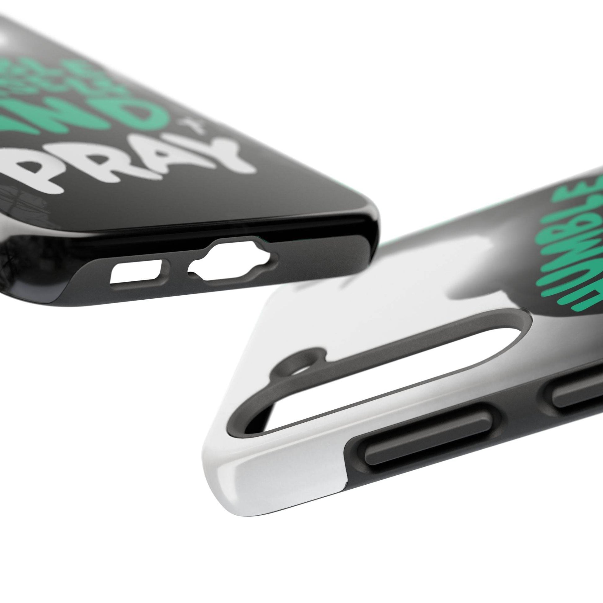Humble Yourself and Pray Phone Case – Teal Christian Reminder - Harmony + Hope