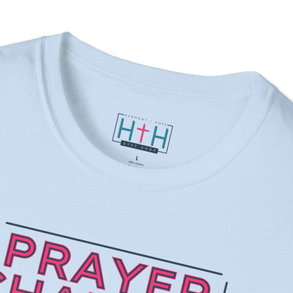 Faith in Motion - Prayer Changes Things Inspirational Unisex T-Shirt - Harmony + Hope