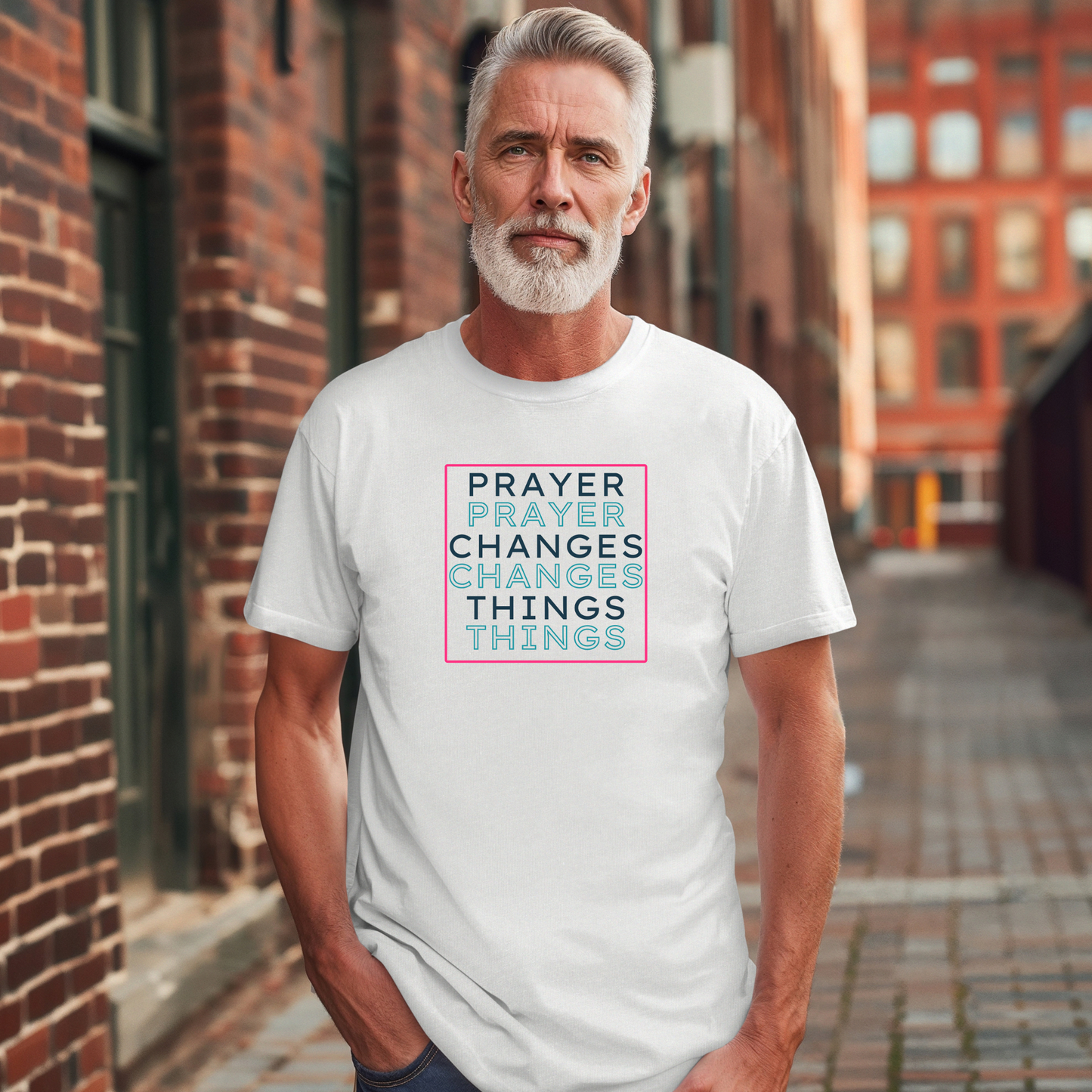 Pray Boldly "Prayer Changes Things" - Inspirational Unisex T-Shirt