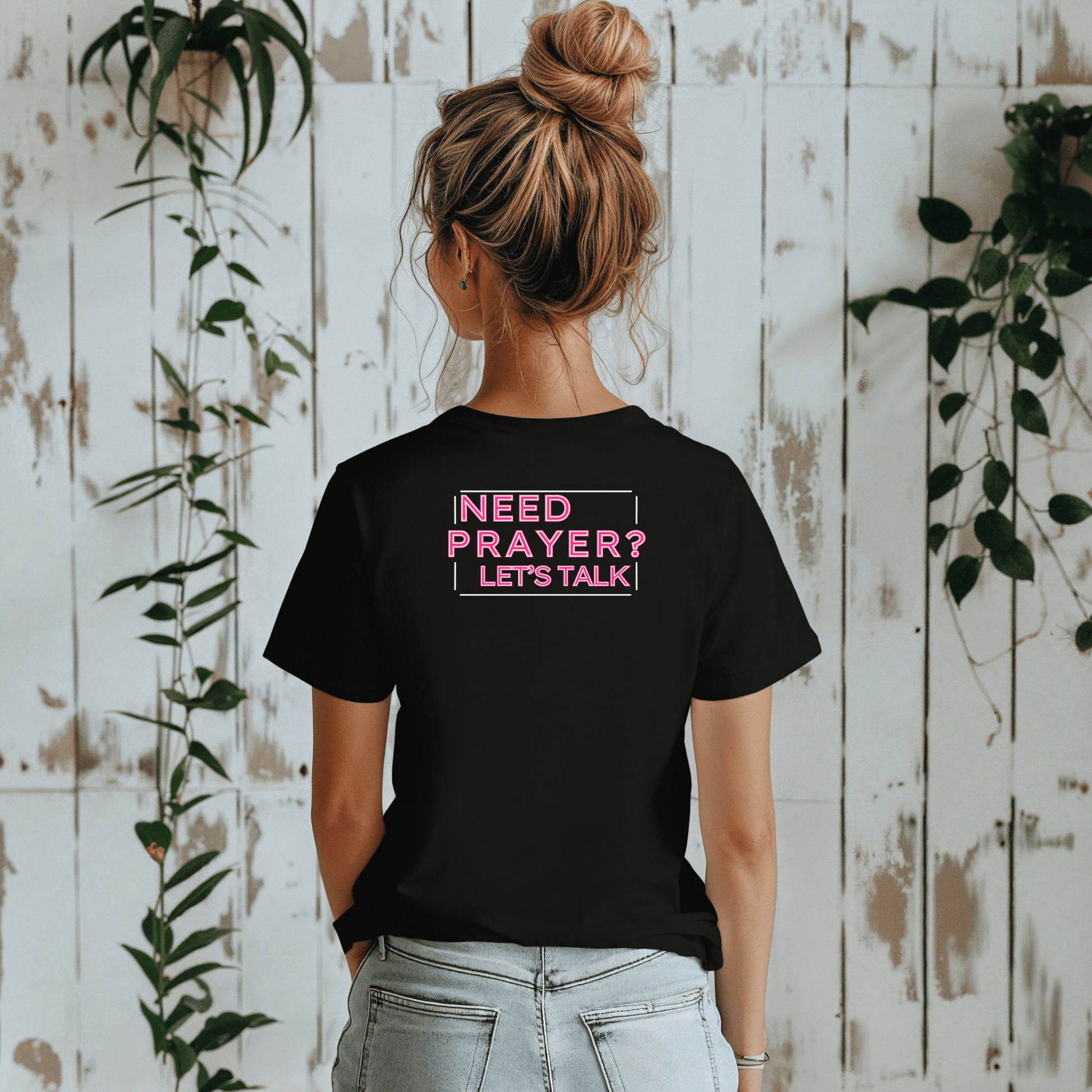 Faith in Motion - Prayer Changes Things Inspirational Unisex T-Shirt - Harmony + Hope