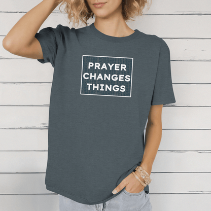 Prayer Changes Things Unisex T-Shirt - Harmony + Hope