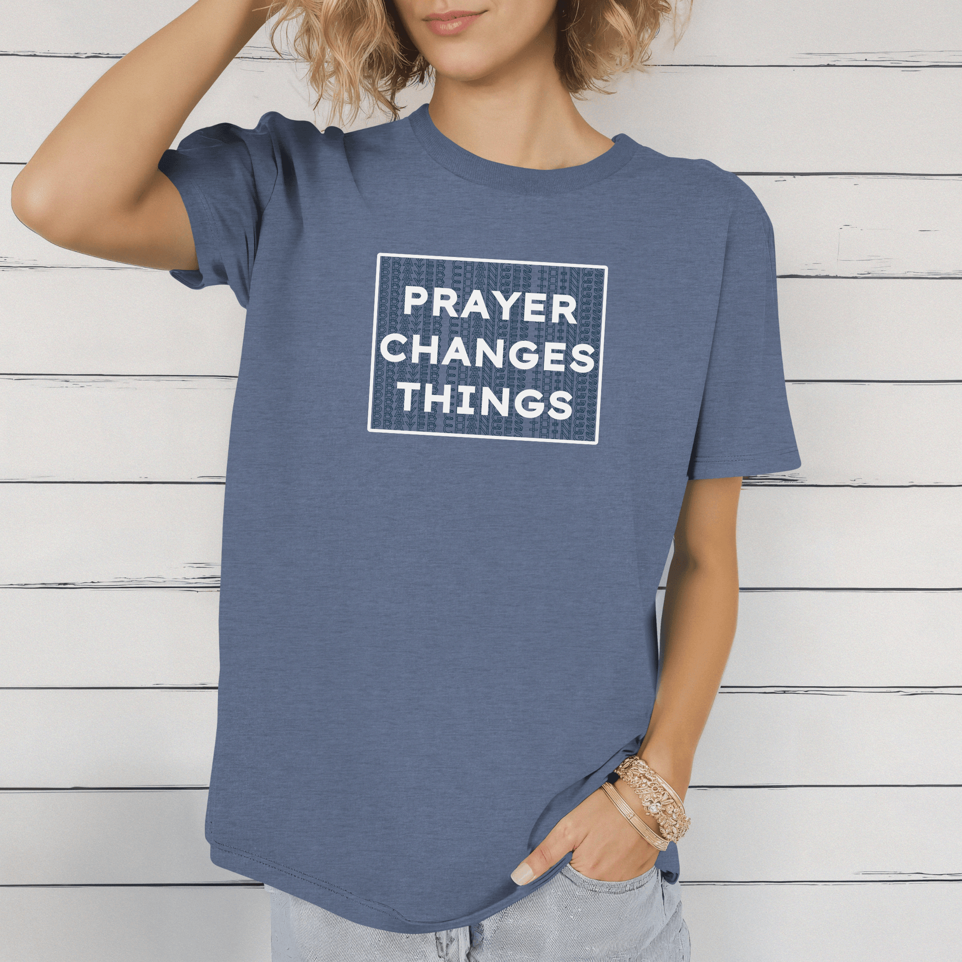 Prayer Changes Things Unisex T-Shirt - Harmony + Hope