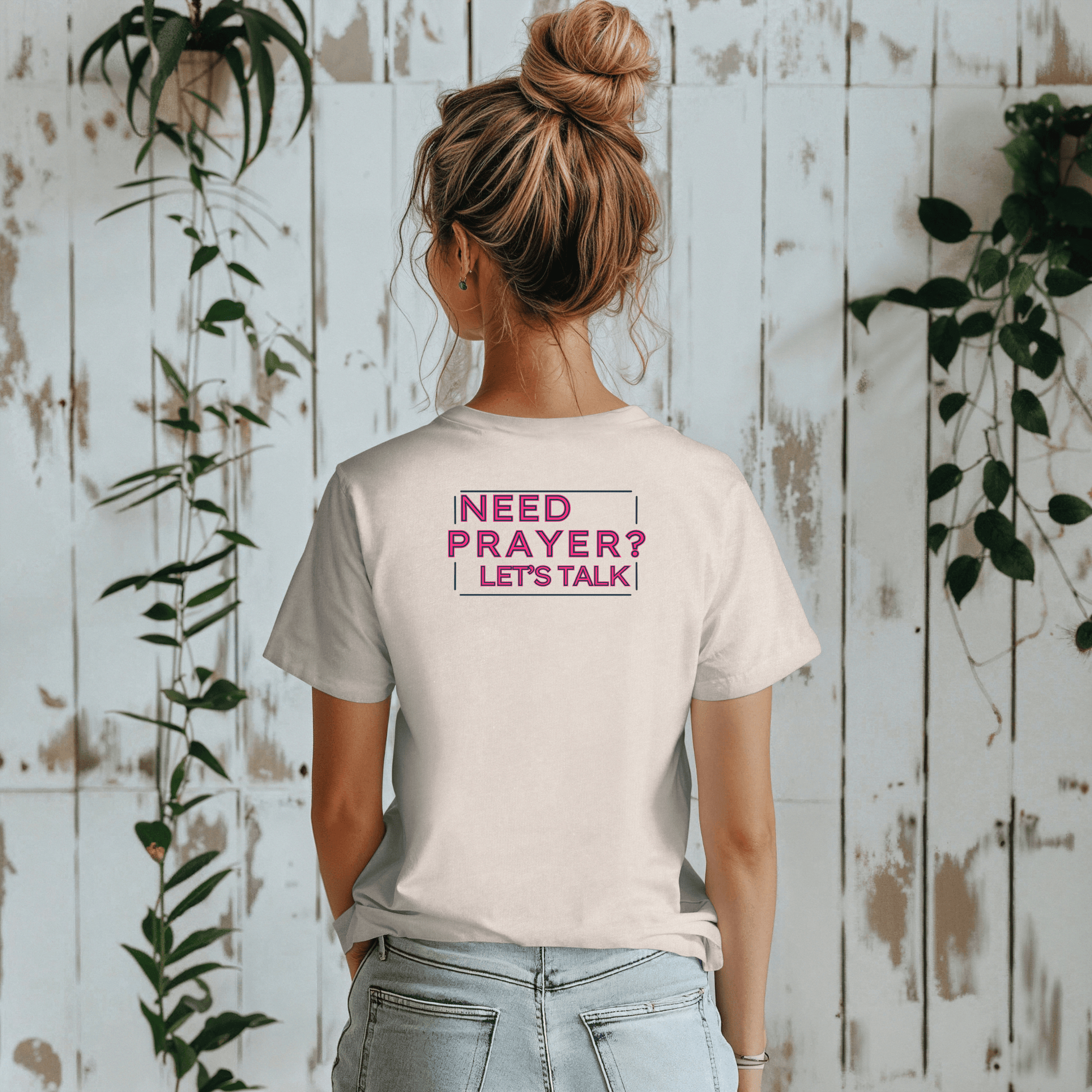 Faith in Motion - Prayer Changes Things Inspirational Unisex T-Shirt - Harmony + Hope