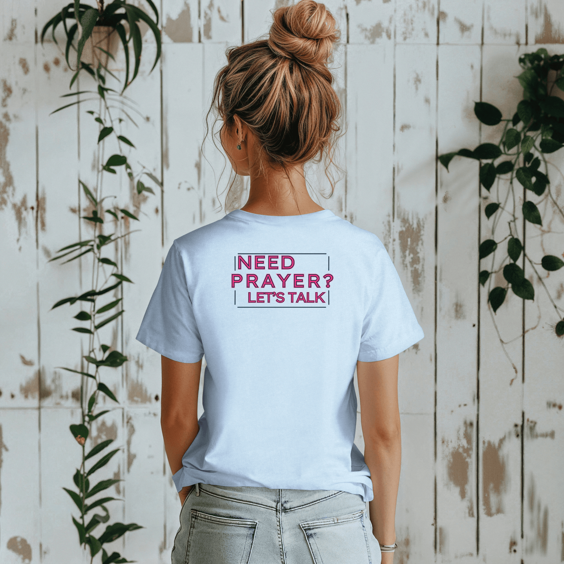 Faith in Motion - Prayer Changes Things Inspirational Unisex T-Shirt - Harmony + Hope