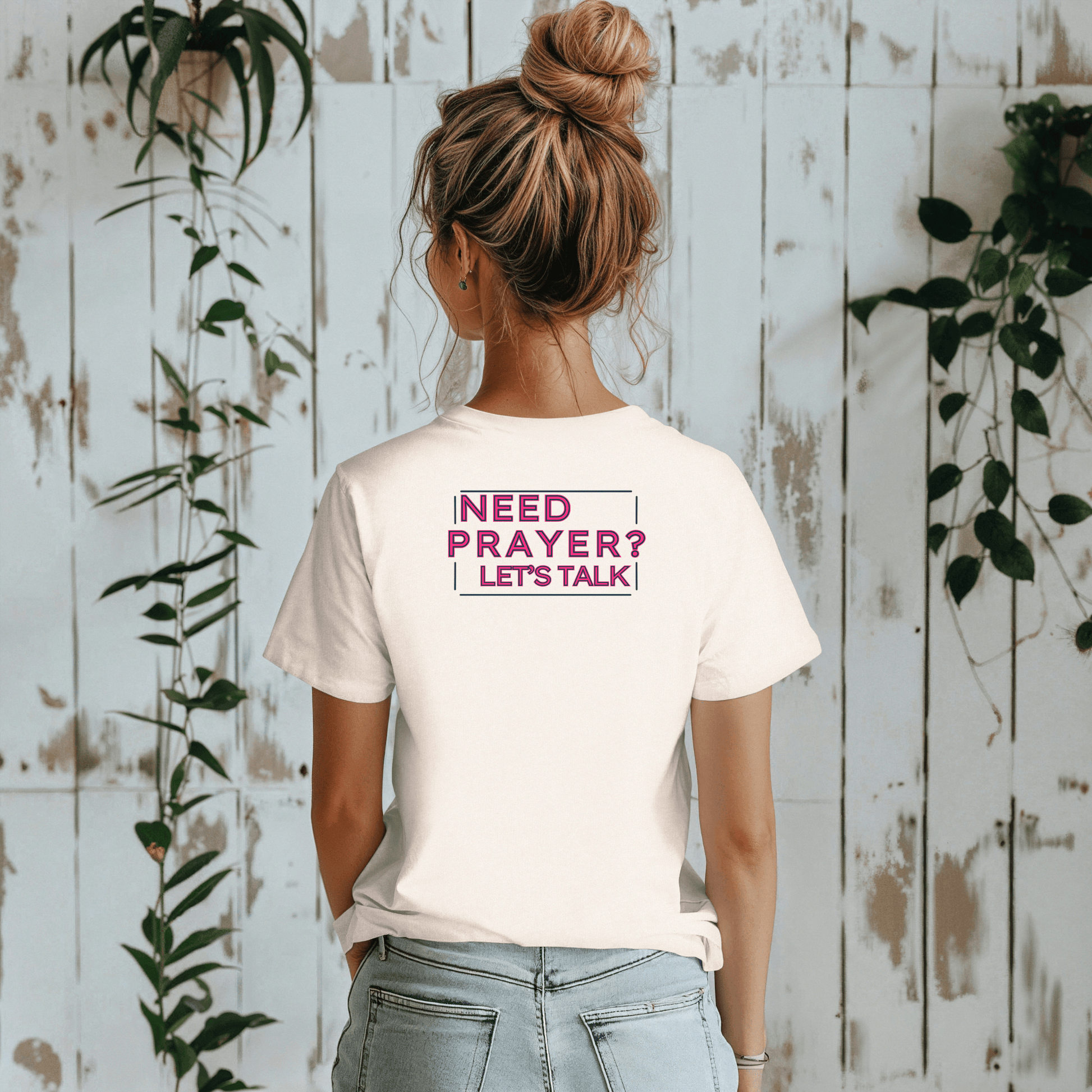 Faith in Motion - Prayer Changes Things Inspirational Unisex T-Shirt - Harmony + Hope
